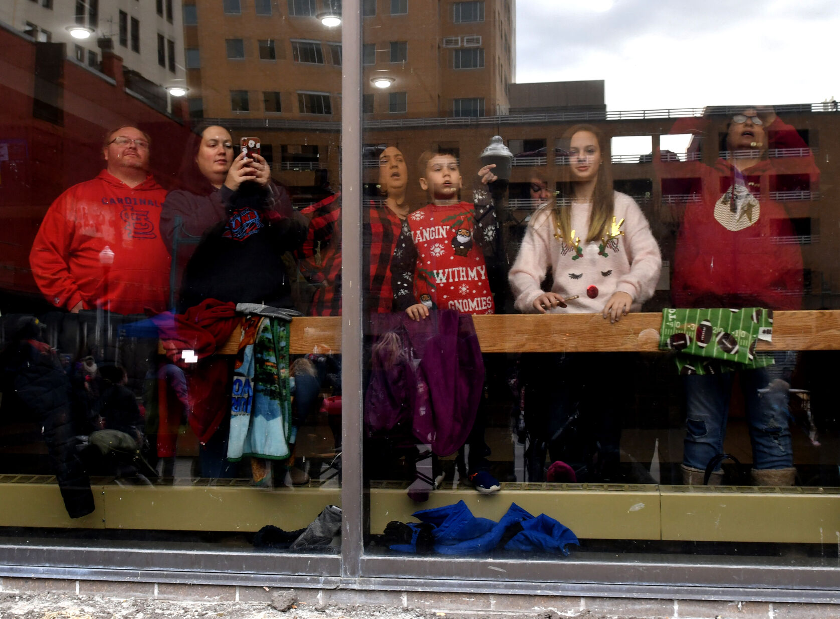 The 27th annual Holiday Parade in downtown Davenport.